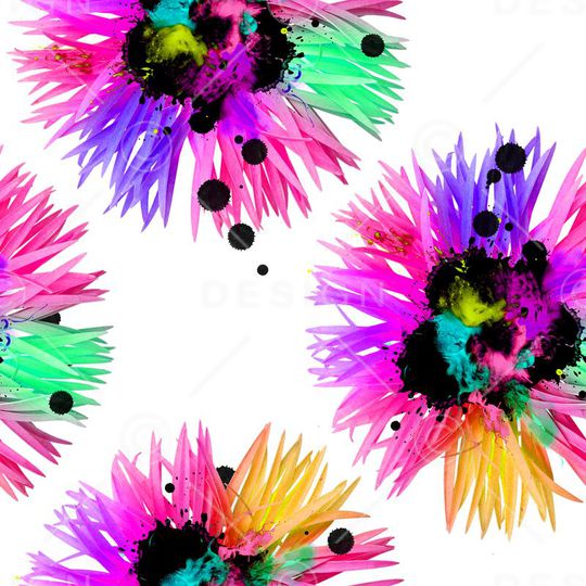 彩色印花华亿平台图片