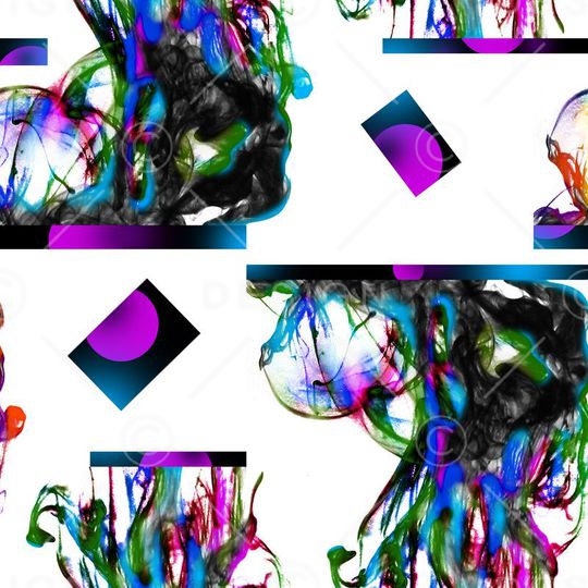 抽象印花华亿平台图片