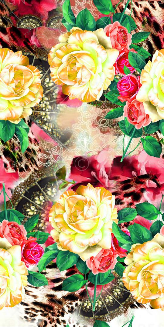 豹纹印花华亿平台图片