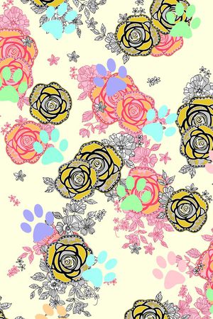 夏季可爱清新风格印花华亿平台图片