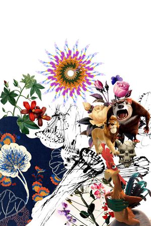 动画形象印花华亿平台图片