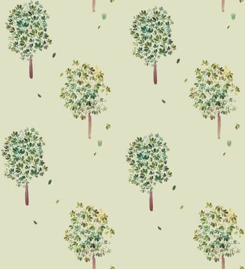 431181-抽象水彩小树童装华亿平台