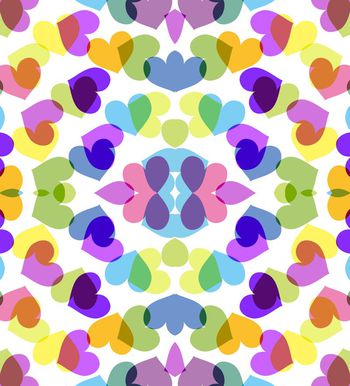 431233-抽象几何心形图形女装连衣裙半身裙直