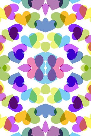 抽象印花华亿平台图片