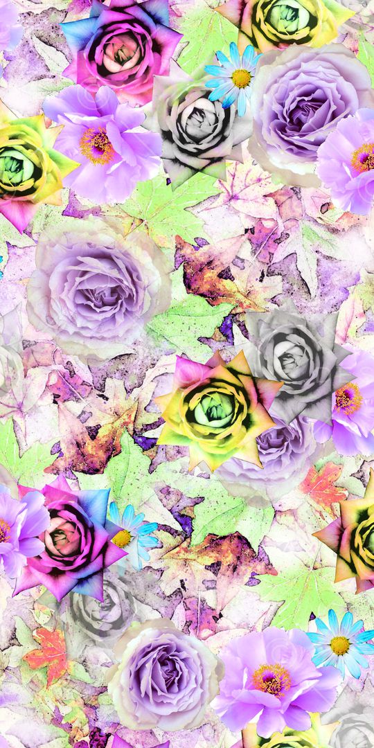 清新印花华亿平台图片