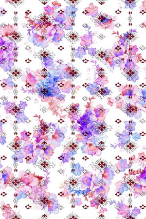 清新印花华亿平台图片