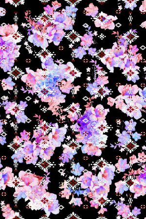 清新印花华亿平台图片