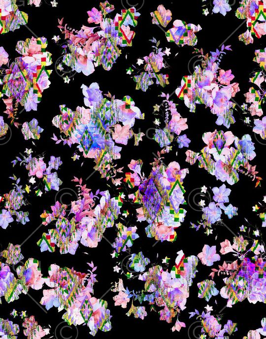 清新印花华亿平台图片