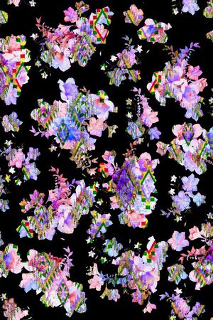 清新印花华亿平台图片