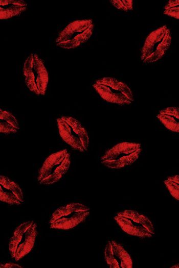 431418-流行时尚大牌风格春夏嘴唇元素简约黑