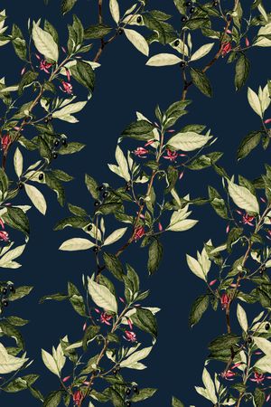 植物印花华亿平台图片