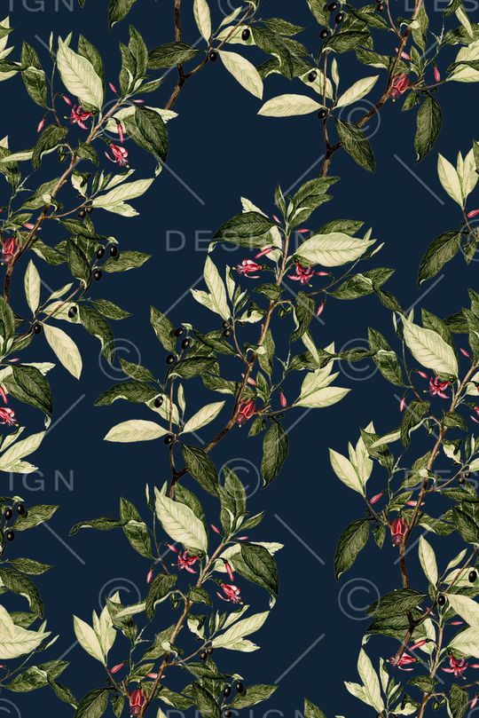 植物印花华亿平台图片