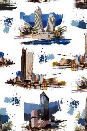 手绘印花华亿平台图片