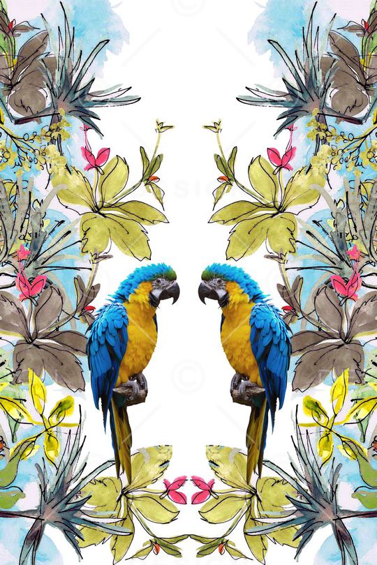 手绘花印花华亿平台图片