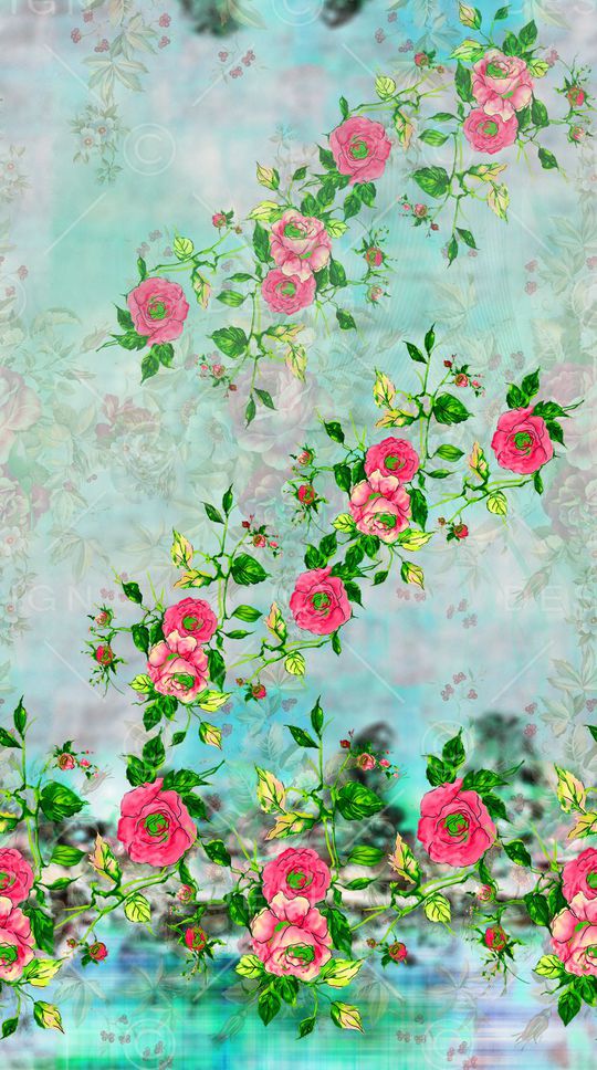 中国风印花华亿平台图片