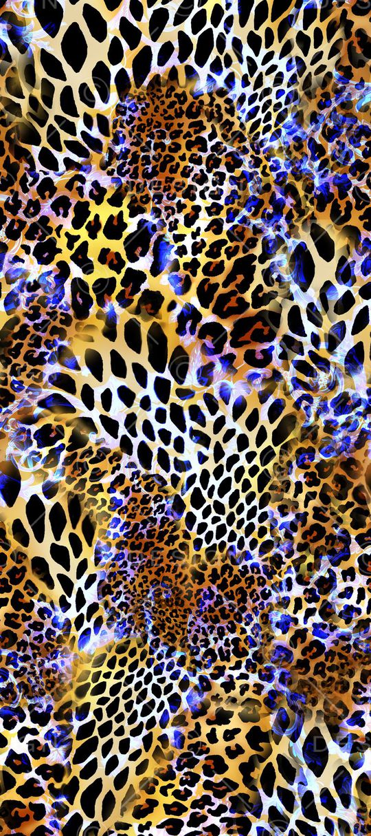 豹纹印花华亿平台图片