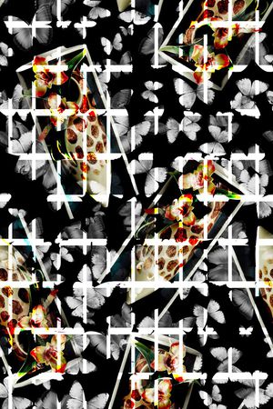 休闲印花华亿平台图片