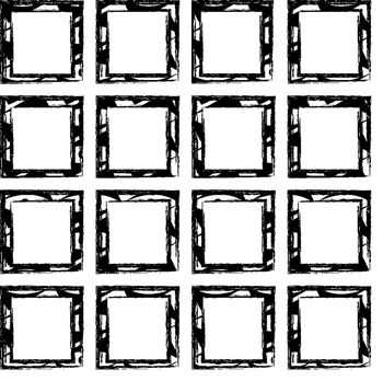 431751-彩色方格线框图案华亿平台