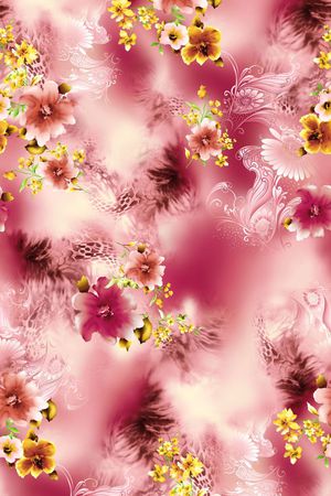 欧美大气时装印花华亿平台图片