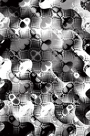 波纹印花华亿平台图片