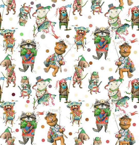 波点印花华亿平台图片