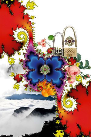 风景照片印花华亿平台图片