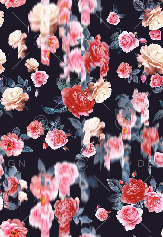 神秘 浪漫 女性化印花华亿平台图片