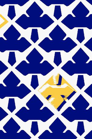 几何印花华亿平台图片