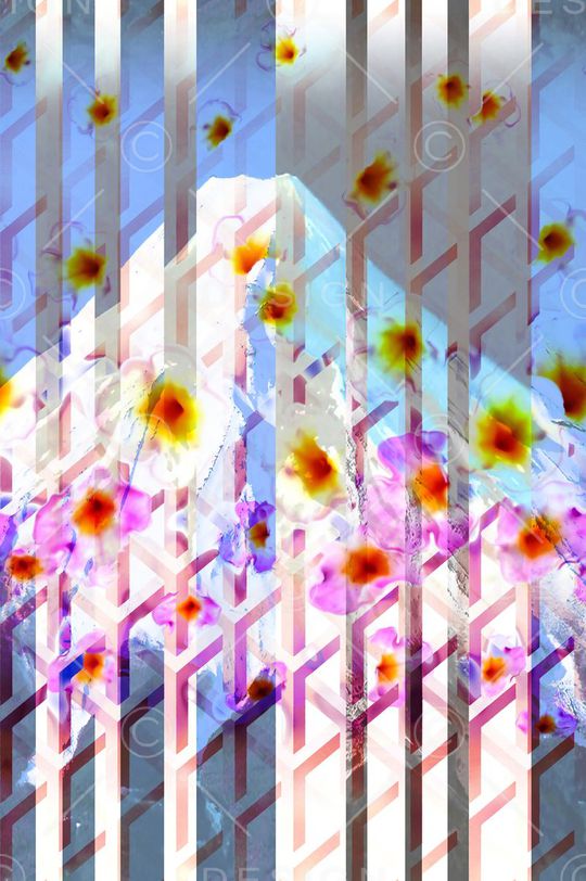 景观 风景 抽象 前卫印花华亿平台图片