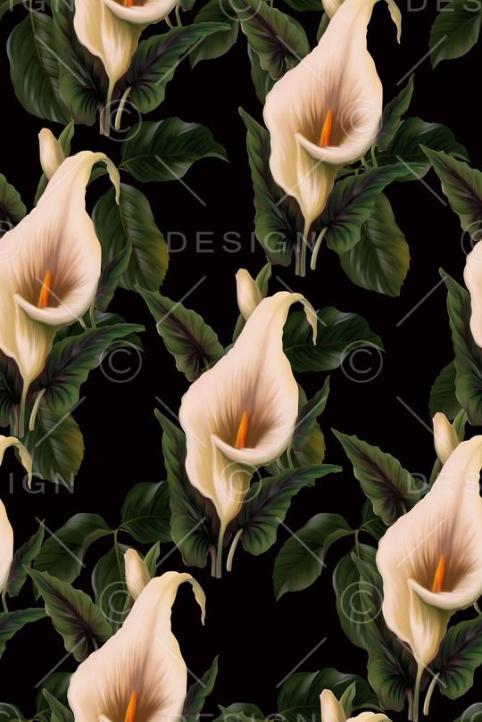 多绿叶印花华亿平台图片