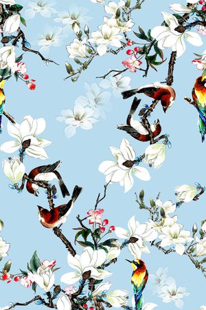 中国风印花华亿平台图片