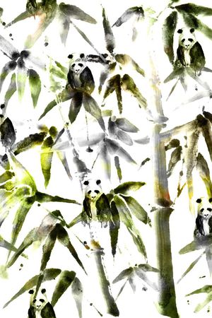 墨竹印花华亿平台图片