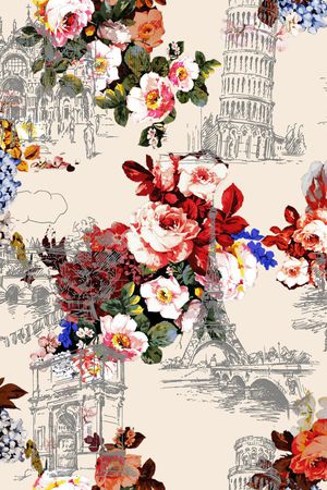 欧洲风印花华亿平台图片