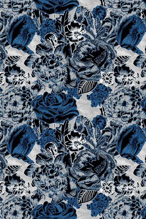 残缺 破损印花华亿平台图片