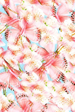 清新印花华亿平台图片