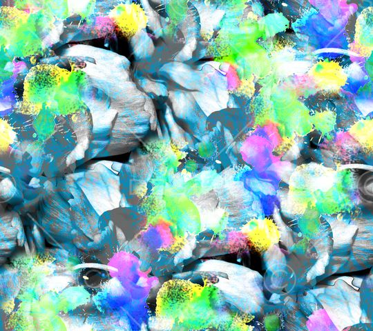 花瓣印花华亿平台图片