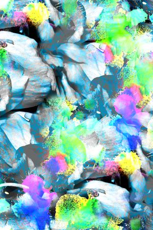 花瓣印花华亿平台图片