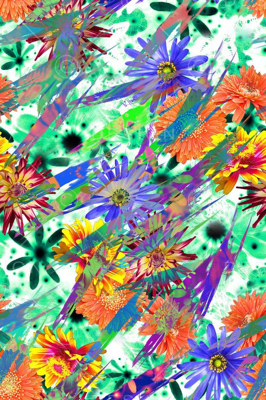 雏菊印花华亿平台图片