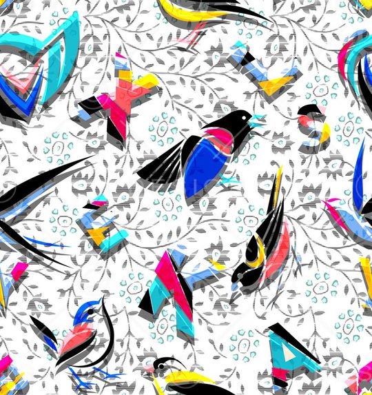 清新 卡通印花华亿平台图片