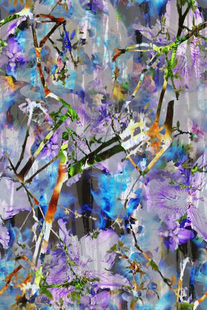 花朵印花华亿平台图片