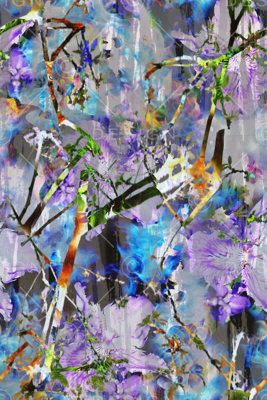 花朵印花华亿平台图片