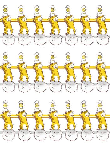 432629-小白和小鹿叠积木游戏与条纹童装华亿平台