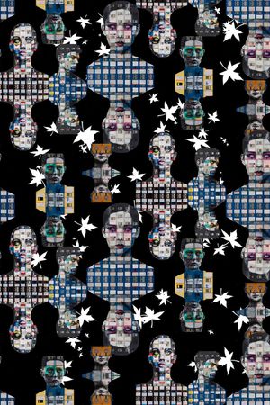 创意插画印花华亿平台图片