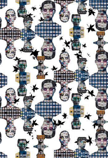 432663-个性流行时尚人物创意插画数码印花