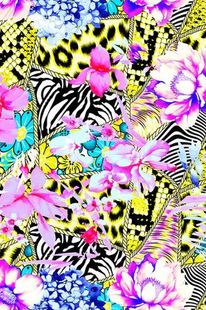 复杂印花华亿平台图片