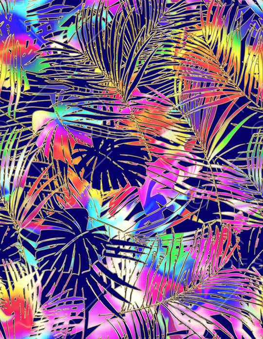 金丝边印花华亿平台图片