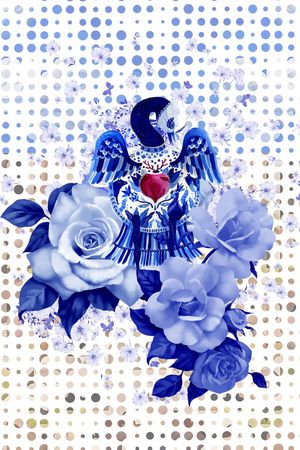 波点印花华亿平台图片