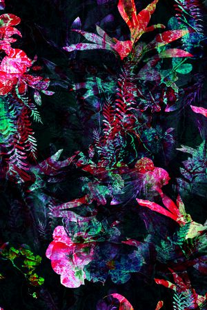 花朵印花华亿平台图片