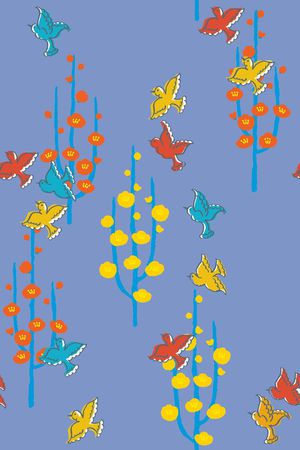 梅花印花华亿平台图片