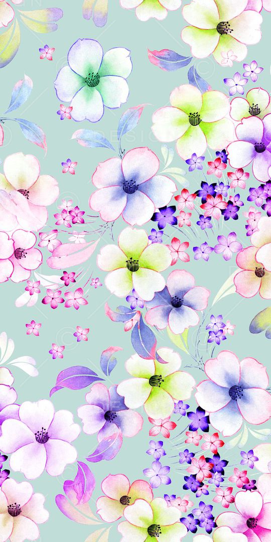 简易清新印花华亿平台图片